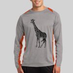 Long Sleeve Heather Colorblock Contender ™ Tee Thumbnail