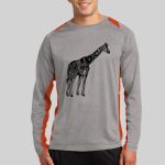 Long Sleeve Heather Colorblock Contender ™ Tee Thumbnail