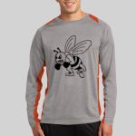 Long Sleeve Heather Colorblock Contender ™ Tee Thumbnail