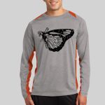 Long Sleeve Heather Colorblock Contender ™ Tee Thumbnail