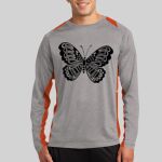 Long Sleeve Heather Colorblock Contender ™ Tee Thumbnail