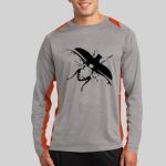 Long Sleeve Heather Colorblock Contender ™ Tee Thumbnail