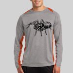 Long Sleeve Heather Colorblock Contender ™ Tee Thumbnail