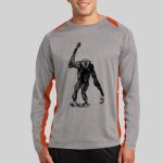 Long Sleeve Heather Colorblock Contender ™ Tee Thumbnail