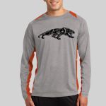 Long Sleeve Heather Colorblock Contender ™ Tee Thumbnail