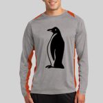 Long Sleeve Heather Colorblock Contender ™ Tee Thumbnail
