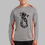 Long Sleeve Heather Colorblock Contender ™ Tee Thumbnail