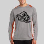 Long Sleeve Heather Colorblock Contender ™ Tee Thumbnail