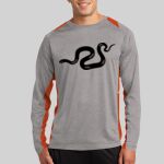 Long Sleeve Heather Colorblock Contender ™ Tee Thumbnail
