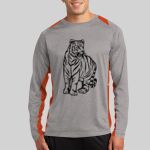 Long Sleeve Heather Colorblock Contender ™ Tee Thumbnail