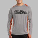 Long Sleeve Heather Colorblock Contender ™ Tee Thumbnail