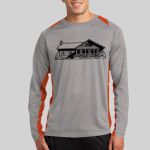 Long Sleeve Heather Colorblock Contender ™ Tee Thumbnail