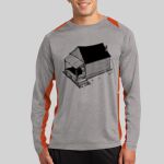 Long Sleeve Heather Colorblock Contender ™ Tee Thumbnail