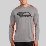 Long Sleeve Heather Colorblock Contender ™ Tee Thumbnail