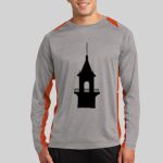 Long Sleeve Heather Colorblock Contender ™ Tee Thumbnail