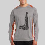 Long Sleeve Heather Colorblock Contender ™ Tee Thumbnail