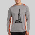 Long Sleeve Heather Colorblock Contender ™ Tee Thumbnail