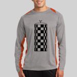Long Sleeve Heather Colorblock Contender ™ Tee Thumbnail