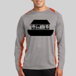 Long Sleeve Heather Colorblock Contender ™ Tee Thumbnail