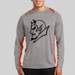 Long Sleeve Heather Colorblock Contender ™ Tee Thumbnail