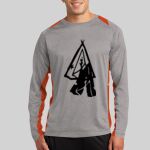 Long Sleeve Heather Colorblock Contender ™ Tee Thumbnail