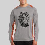 Long Sleeve Heather Colorblock Contender ™ Tee Thumbnail