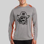 Long Sleeve Heather Colorblock Contender ™ Tee Thumbnail