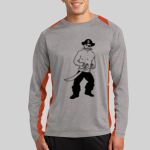 Long Sleeve Heather Colorblock Contender ™ Tee Thumbnail