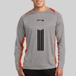 Long Sleeve Heather Colorblock Contender ™ Tee Thumbnail
