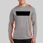 Long Sleeve Heather Colorblock Contender ™ Tee Thumbnail