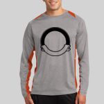 Long Sleeve Heather Colorblock Contender ™ Tee Thumbnail
