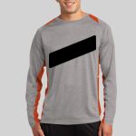 Long Sleeve Heather Colorblock Contender ™ Tee Thumbnail