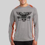 Long Sleeve Heather Colorblock Contender ™ Tee Thumbnail