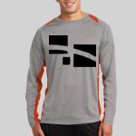 Long Sleeve Heather Colorblock Contender ™ Tee Thumbnail