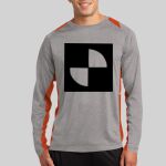 Long Sleeve Heather Colorblock Contender ™ Tee Thumbnail