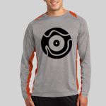 Long Sleeve Heather Colorblock Contender ™ Tee Thumbnail