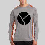 Long Sleeve Heather Colorblock Contender ™ Tee Thumbnail