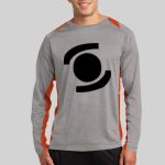 Long Sleeve Heather Colorblock Contender ™ Tee Thumbnail