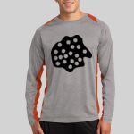 Long Sleeve Heather Colorblock Contender ™ Tee Thumbnail