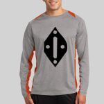 Long Sleeve Heather Colorblock Contender ™ Tee Thumbnail