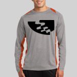 Long Sleeve Heather Colorblock Contender ™ Tee Thumbnail