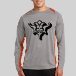 Long Sleeve Heather Colorblock Contender ™ Tee Thumbnail