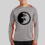 Long Sleeve Heather Colorblock Contender ™ Tee Thumbnail