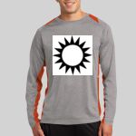 Long Sleeve Heather Colorblock Contender ™ Tee Thumbnail