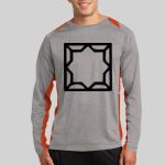 Long Sleeve Heather Colorblock Contender ™ Tee Thumbnail