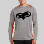 Long Sleeve Heather Colorblock Contender ™ Tee Thumbnail