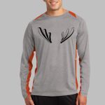 Long Sleeve Heather Colorblock Contender ™ Tee Thumbnail