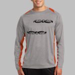 Long Sleeve Heather Colorblock Contender ™ Tee Thumbnail
