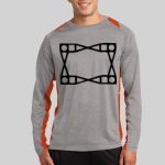 Long Sleeve Heather Colorblock Contender ™ Tee Thumbnail