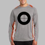 Long Sleeve Heather Colorblock Contender ™ Tee Thumbnail